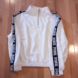 PINK Quarter zip sweatshirt,sz. M